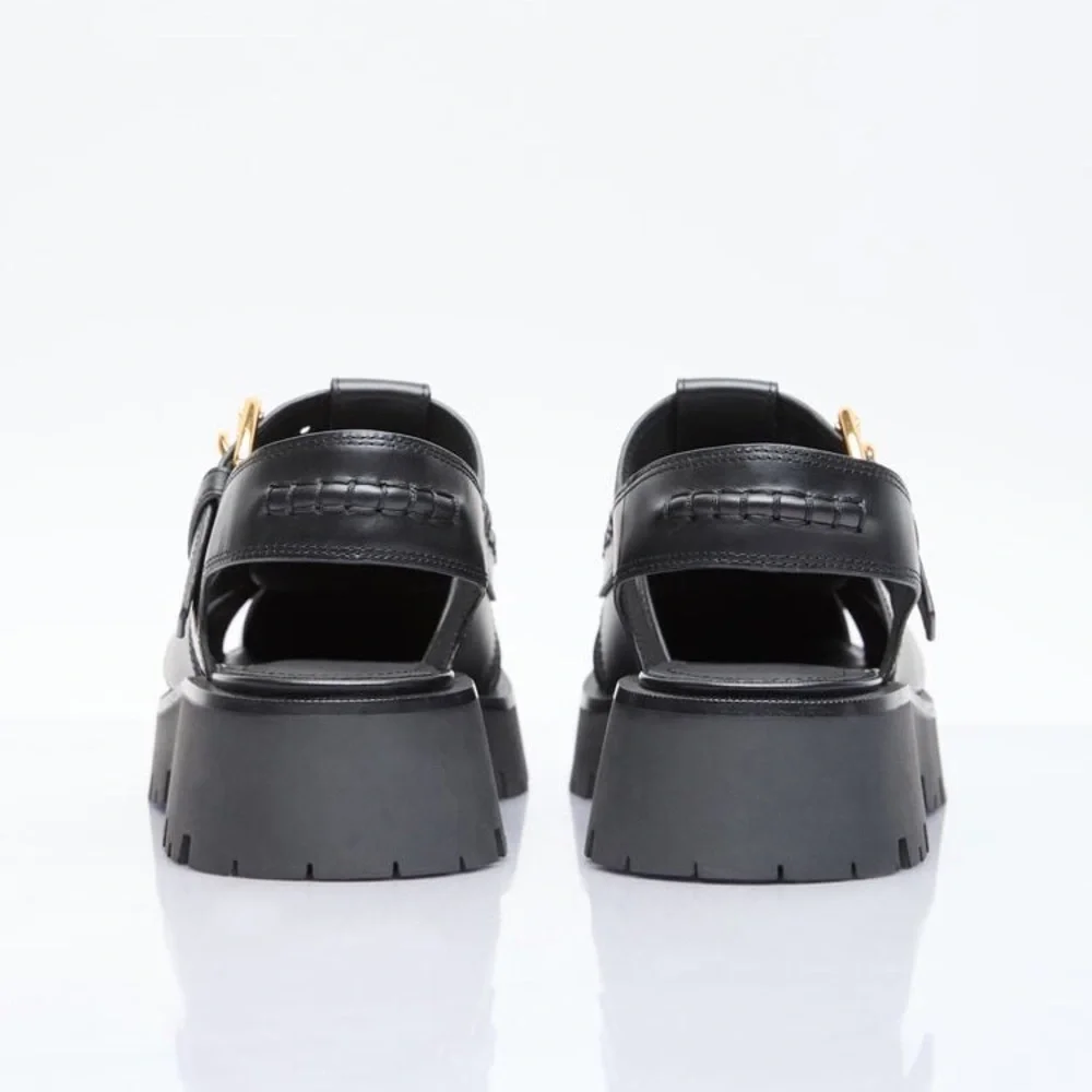 New Authentic Alexander Wang Carter Platform Fisherman Sandal (Women)